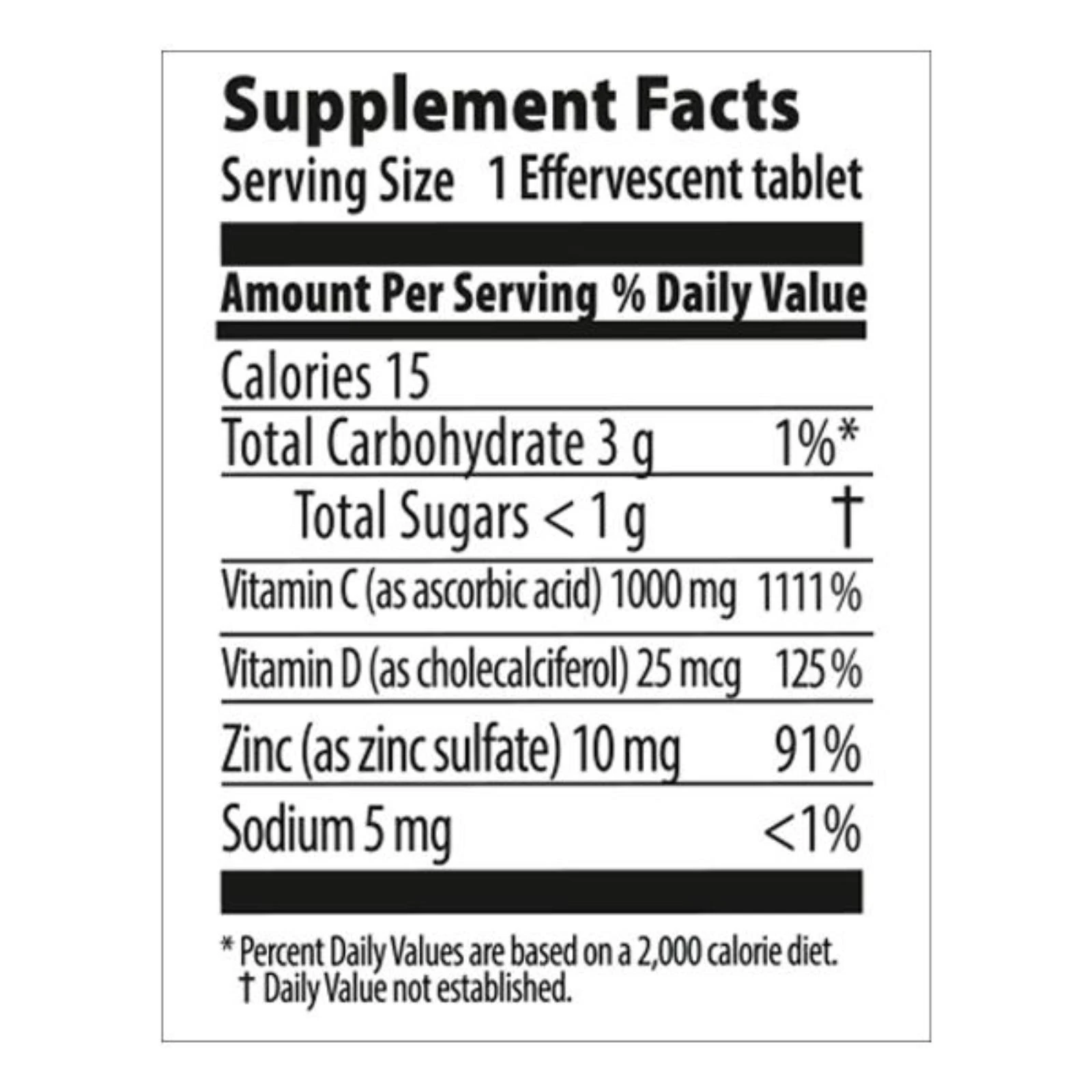 Nutriplus Vitamin C Effervescent Tablets