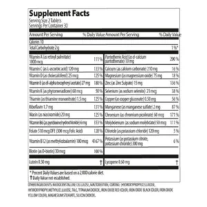 Nutriplus Multivitamin and Mineral for Men - 60 Tablets