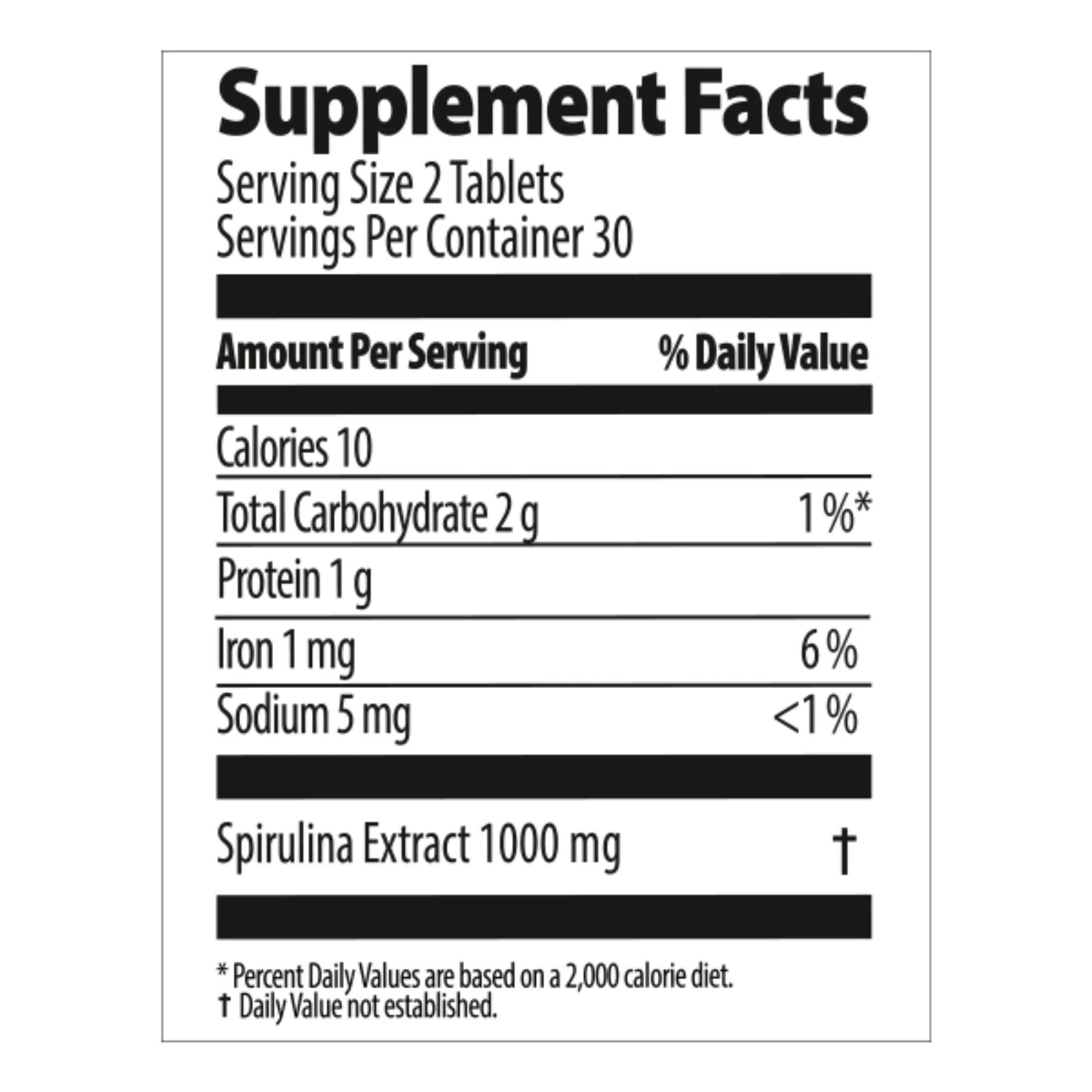 Nutriplus Spirulina Tablet 60pcs