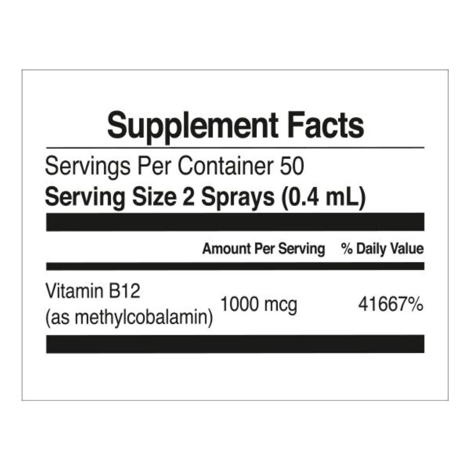 Nutriplus Vitamin B12