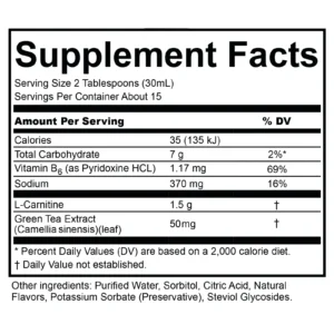 Nutriplus L-Carnitine Orange & Passion Fruit