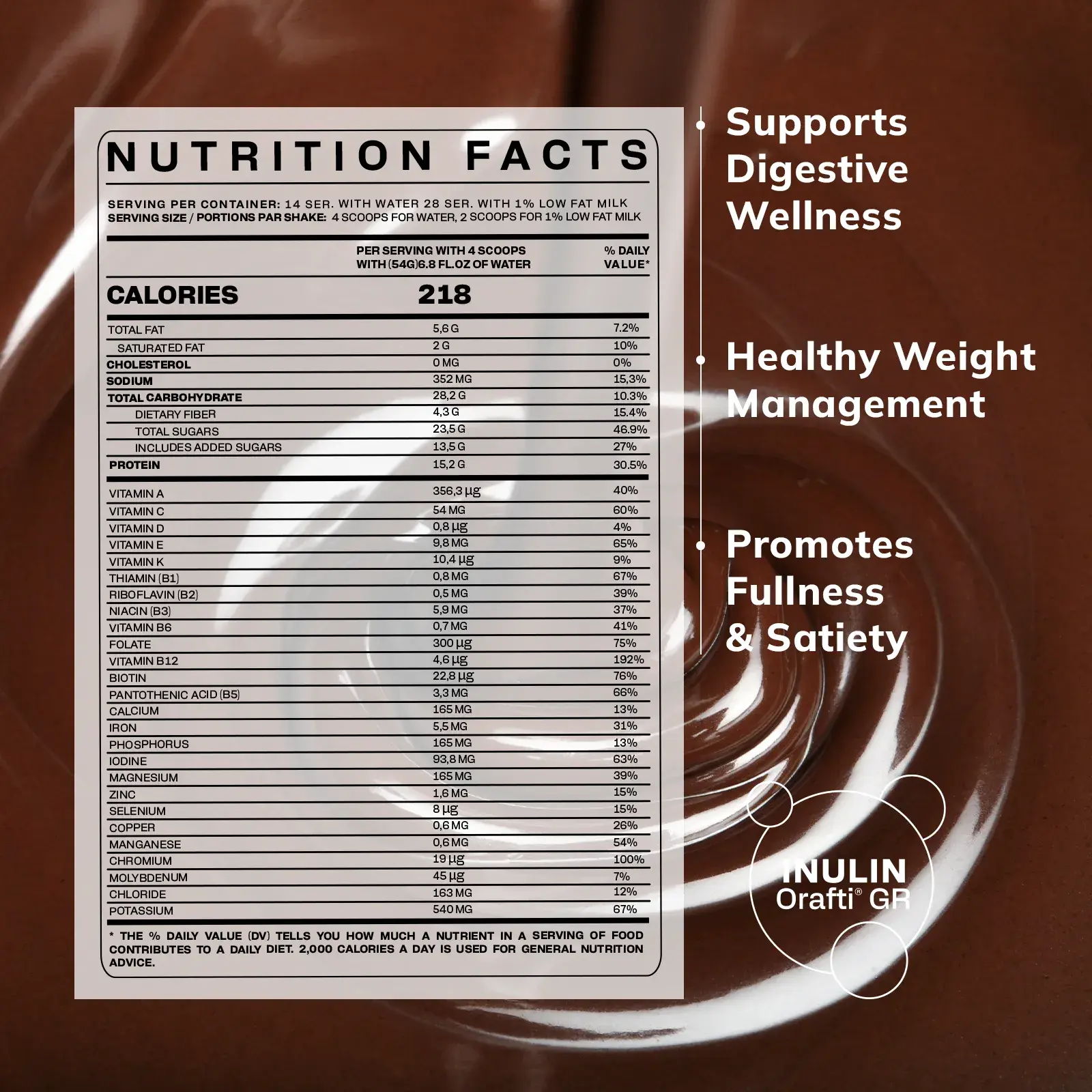 Nutriplus Shake Velvet Chocolate