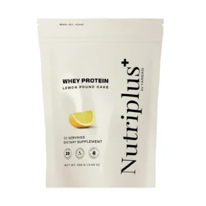 Nutriplus+ Whey Protein - Lemon Pound Cake