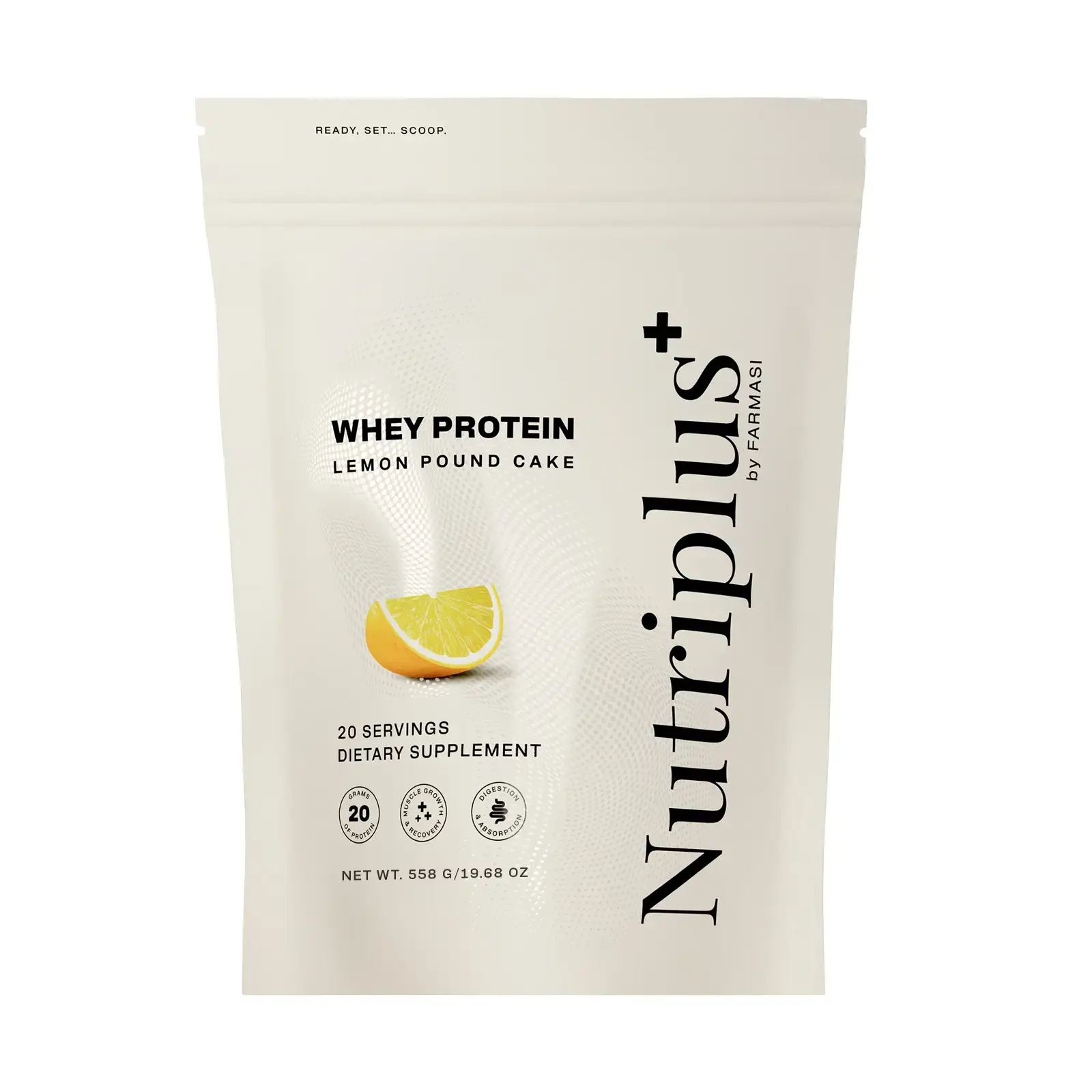 Nutriplus+ Whey Protein - Lemon Pound Cake