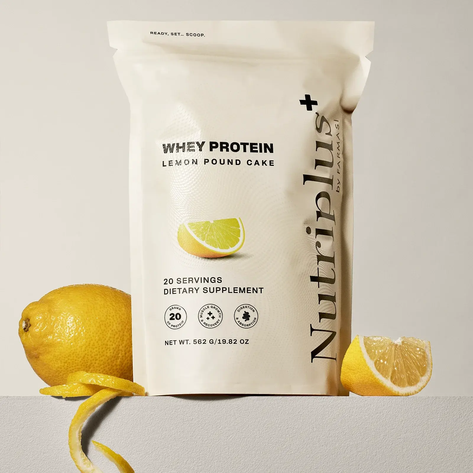 Nutriplus+ Whey Protein - Lemon Pound Cake