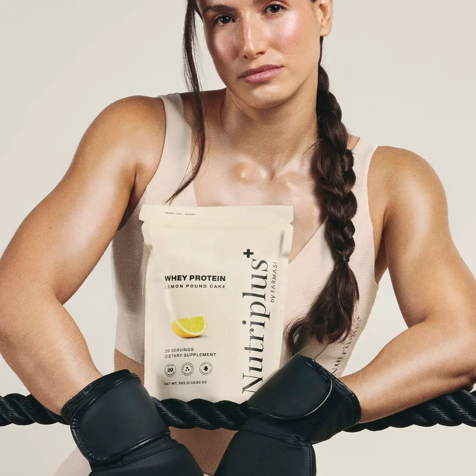 Nutriplus+ Whey Protein - Lemon Pound Cake